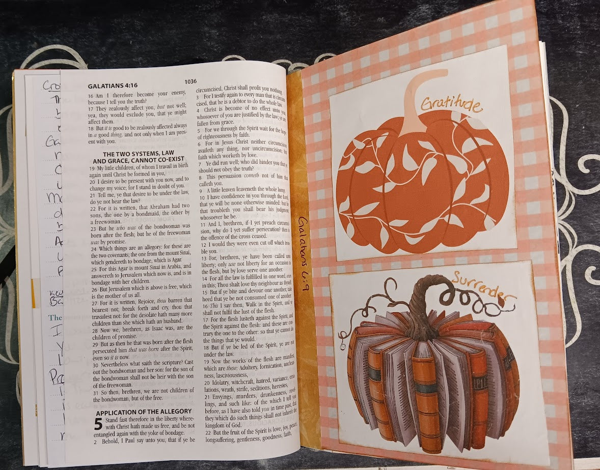 Pumpkin Prayer Page - Digital Download