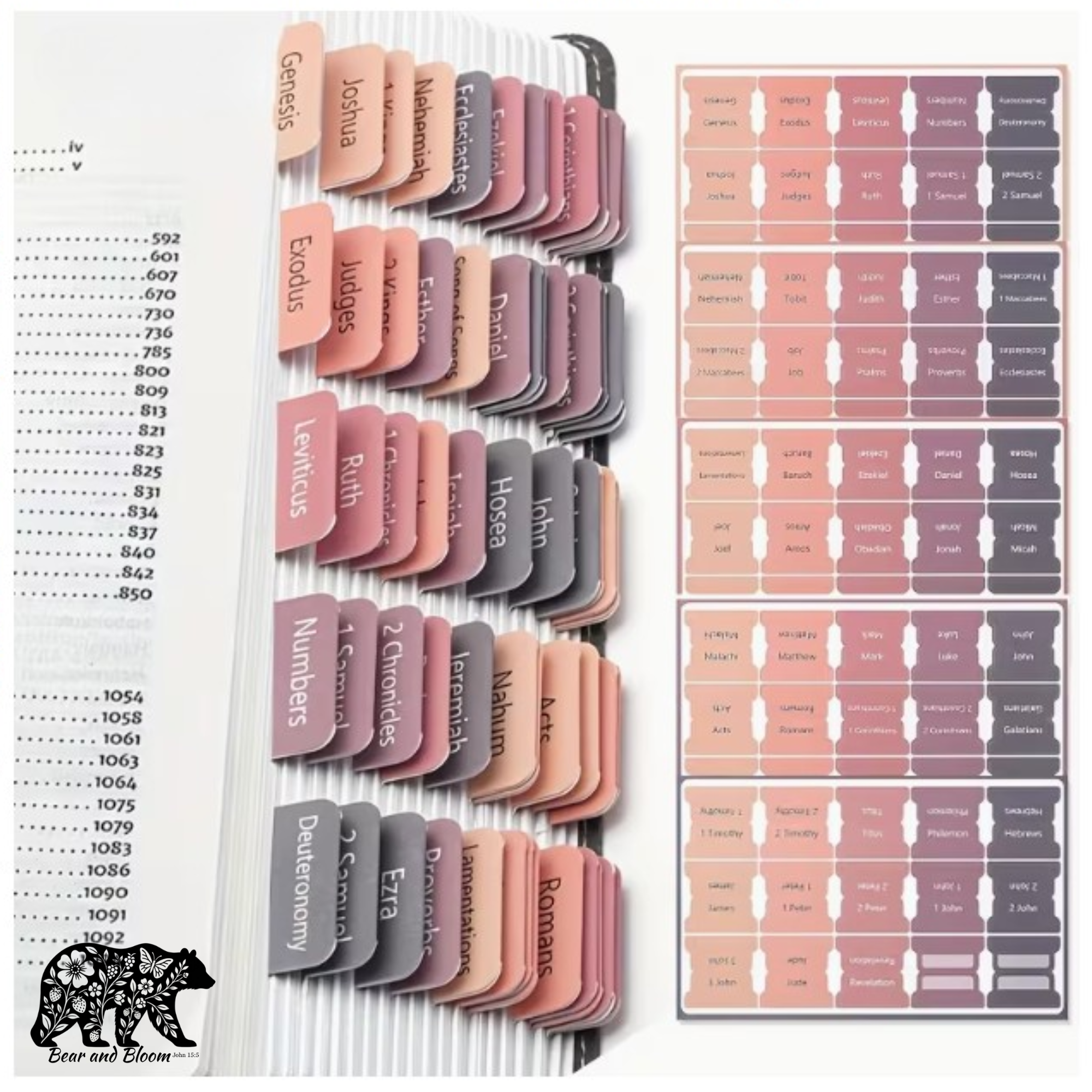 Bible Tabs - Sunset