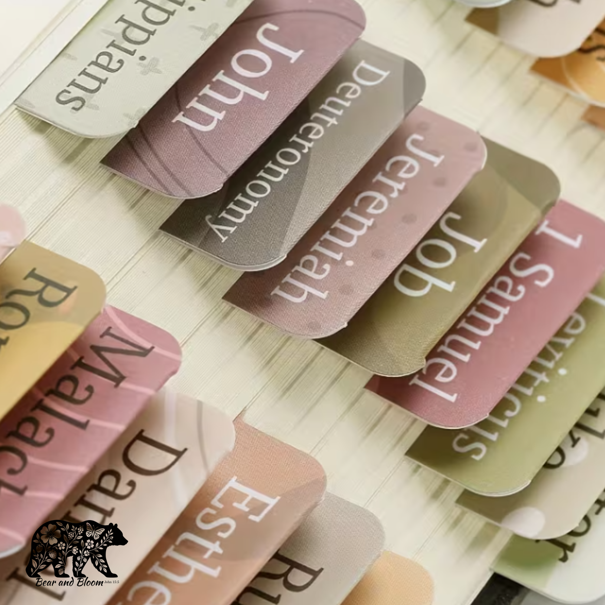 Bible Tabs - Boho