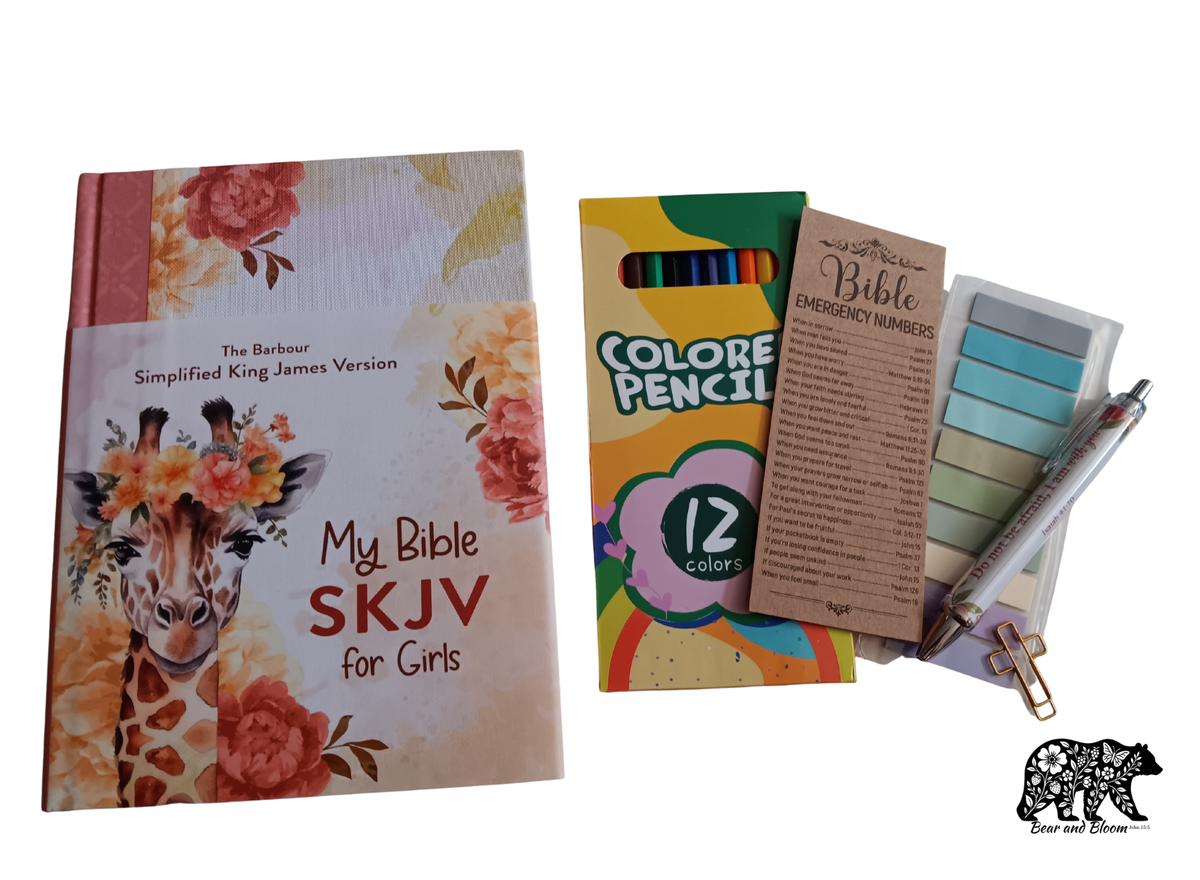 My Bible SKJV for Girls bundle