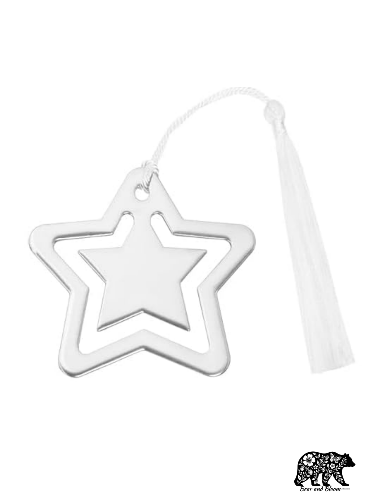 Star Bookmark (or Ornament)